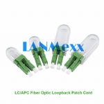 LC/APC Fiber Optic Loopback Patch Cord